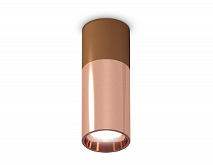 XS6326060 PPG/SCF золото розовое полированное/кофе песок MR16 GU5.3 (C6304, C6326, A2010, N6114)