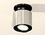 XS7405020 PSL/PBK серебро полированное/черный полированный MR16 GU5.3 (N7926, C7405, N7002)
