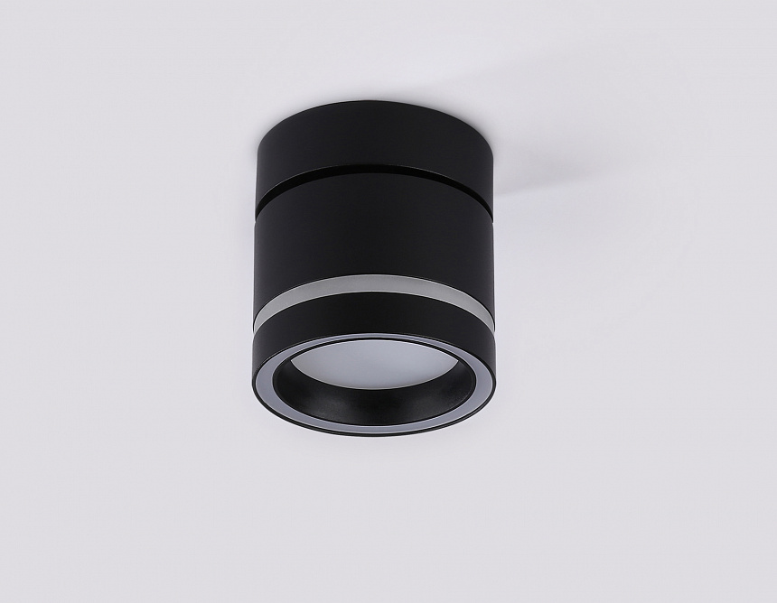 TA1445 BK/FR черный/белый матовый GX53 max 12W D85*90