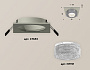 XC7633020 SGR/CL серый песок/прозрачный MR16 GU5.3 (C7633, N7191)