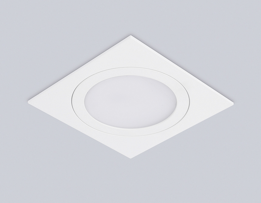 TN6607 WH белый IP44 GX53 max 15W 110*110*23