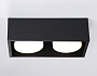 TN70829/2 BK черный GX53/2 max 12W 200*100*60