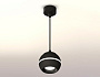 XP1102001 SBK/PBK черный песок/черный полированный MR16 GU5.3 LED 3W 4200K (A2302, C1102, N7011)