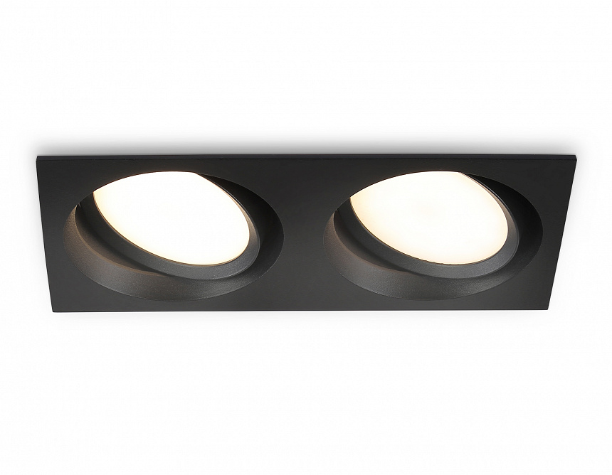 TN52235/2 BK черный IP20 GX53/2 220*110*44