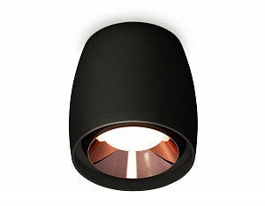 XS1142005 SBK/PPG черный песок/золото розовое полированное MR16 GU5.3 (C1142, N7035)
