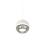 XP1104001 PSL/SWH серебро полированное/белый песок MR16 GU5.3 LED 3W 4200K (A2301, C1104, N7012)