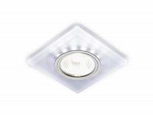 S215 W/CH/WH матовый/хром/MR16+3W(LED WHITE)