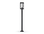 ST2425 BK/CL черный/прозрачный IP54 E27 max 40W 110*110*1000