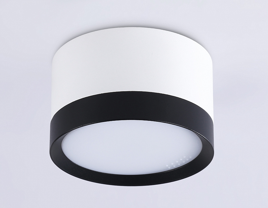 TN52353 WH/BK белый/черный GX53 max 12W D82*50