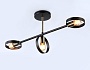 TR8229/3 BK/SB черный/бронза E27/3 max 40W 660*165*300