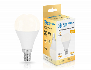 451313 LED P45 13W IC E14 2700K 175-265V