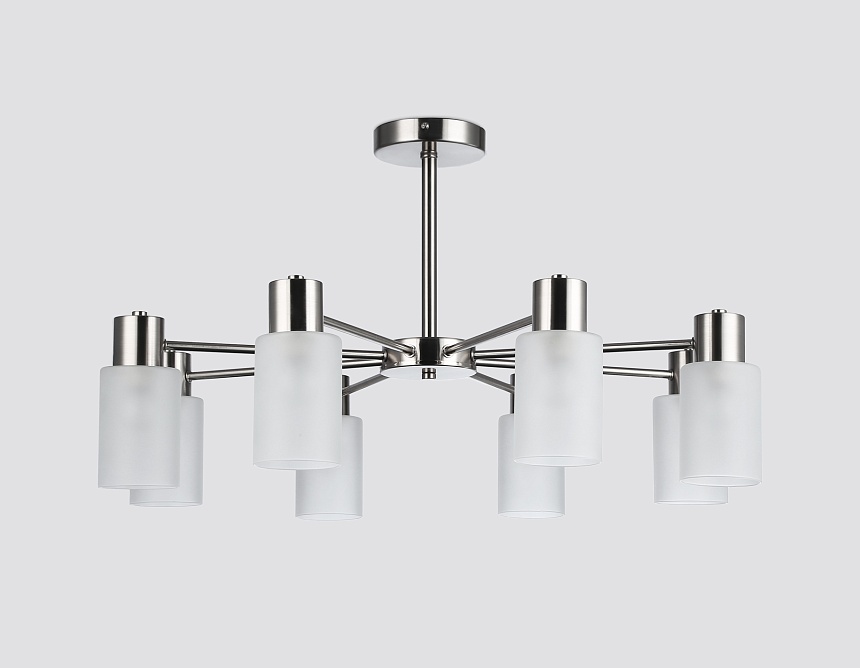 TR9575/8 SN сатин E14*8 max 40W 720*720*385