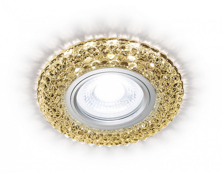 S291 CH/WR  хром/прозрачный MR16+3W(LED WARM 3000K)
