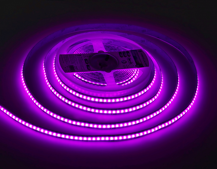 GS4951 COB 576Led/ 14W m/ 24V IP20 RGB/ 5m*10mm*3mm (4 конт.) GS4951 COB 576Led/ 14W m/ 24V IP20 RGB/ 5m*10mm*3mm (4 конт.)