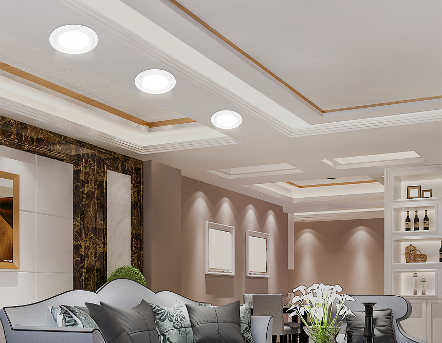 TN6601 WH белый IP44 GX53 max 15W D110*23 TN6601 WH белый IP44 GX53 max 15W D110*23