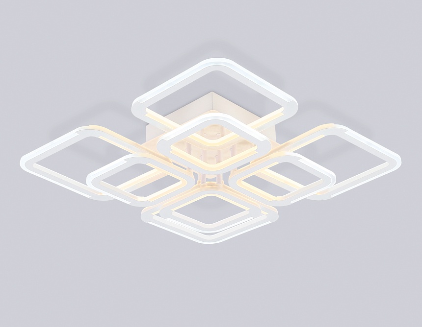 FA8950/4+4 WH белый 101W 3000-6000K 540*540*120 (ПДУ ИК)