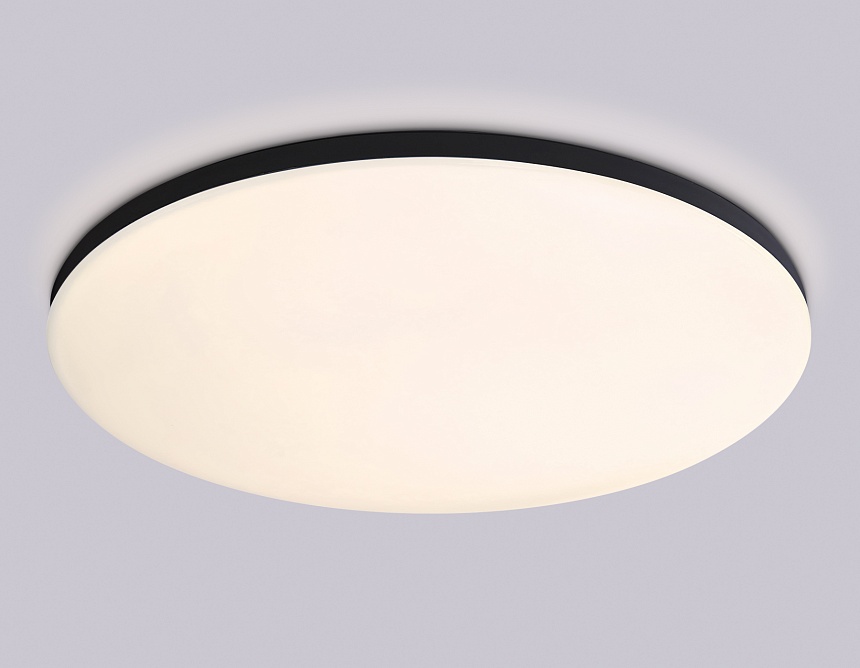 FZ2006 BK черный IP54 30W 3000K-6500K+RGB Wi-Fi Алиса/Tuya/Smart Home/Alexa D450*60 (ПДУ ИК)