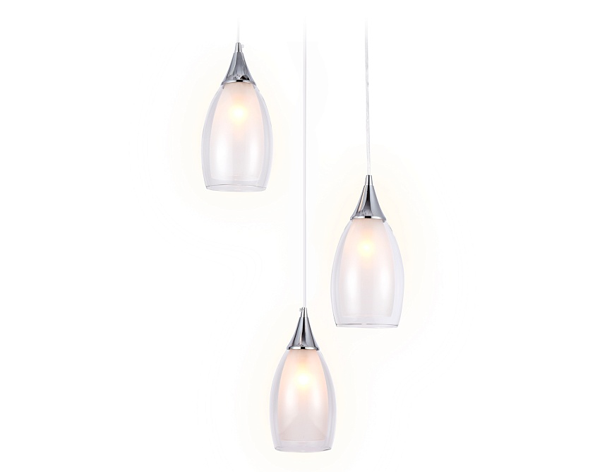 TR3548/3 CH/CL хром/прозрачный E14 max 40W 370*130*1000