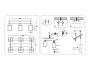 TR3033247/6 WH/WD белый/дерево E27/6 max 60W 580*340*245