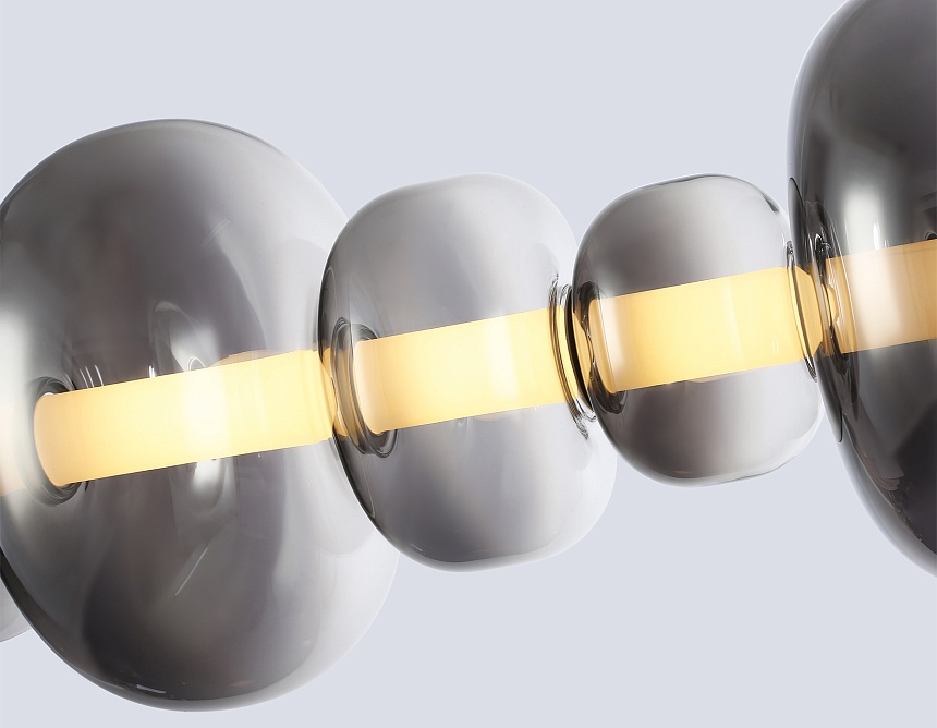 LH11072 BK/SM черный/дымчатый 36W 3000K 745*230*230