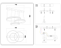 FA6161 WH белый 99W 720*500*900 (ПДУ РАДИО 2.4)