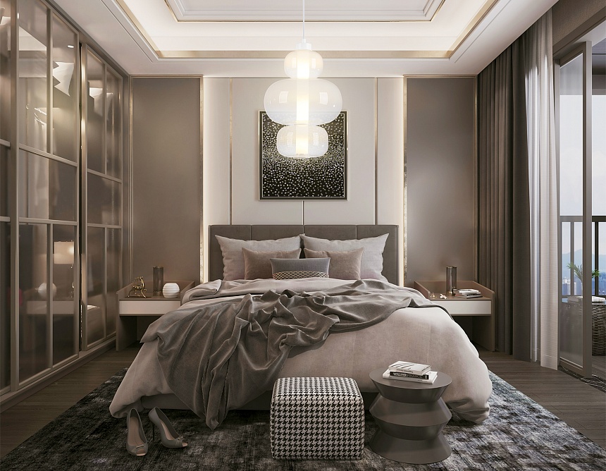 LH11056 WH/FR белый/белый матовый 18W 3000K D230*350