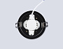 TN6708 BK черный IP44 GX53 max 15W D105*45