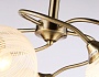 TR3199/5 SB/CL/FR бронза/прозрачный/белый матовый E27/5 max 40W D600*485