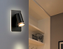 FW2466 BK черный GU10 max 12W+LED 4200K 9W 185*105*150