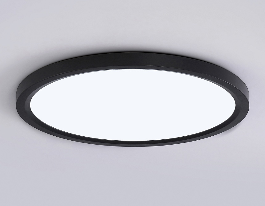 FZ1910 BK черный IP54 44W 3000K-6500K CCT-переключатель D600*25 (Без ПДУ)