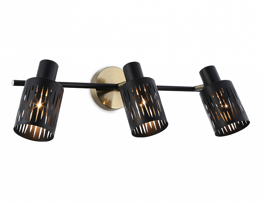 TR8669/3 BK/SB чёрный/бронза E14/3 max 60W 560*100*190