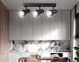 TA13122/3 BK/WH черный/белый GU10/3 max 12W 470*85*150