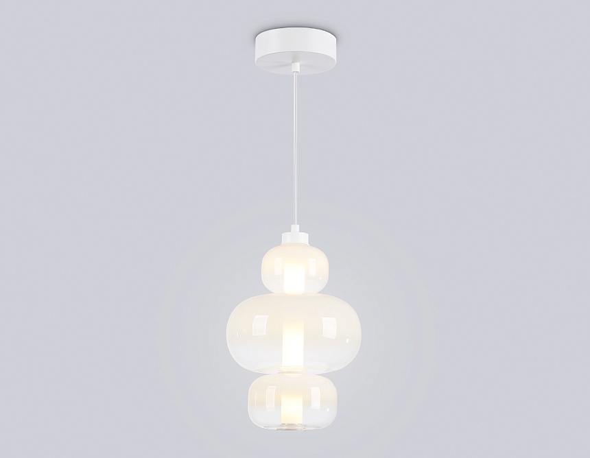 LH11056 WH/FR белый/белый матовый 18W 3000K D230*350