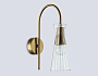 LH55705 BS/CL латунь/прозрачный E14 max 40W 220*90*300