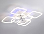 FA3866/4+4 WH белый 144W 3000K-6400K+RGB 627*627*121 (ПДУ РАДИО 2.4G)