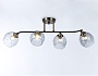 TR303011/4 SB/BK/SM  бронза/черный/дымчатый E27/4 max 40W 780*350*240