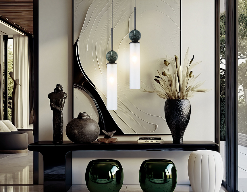 LH53270 BK/WH черный/белый E14 max 40W D70*1700