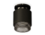XS7511062 SBK/PBK/BK черный песок/черный полированный/тонированный MR16 GU5.3 (N7926, C7511, N7192)