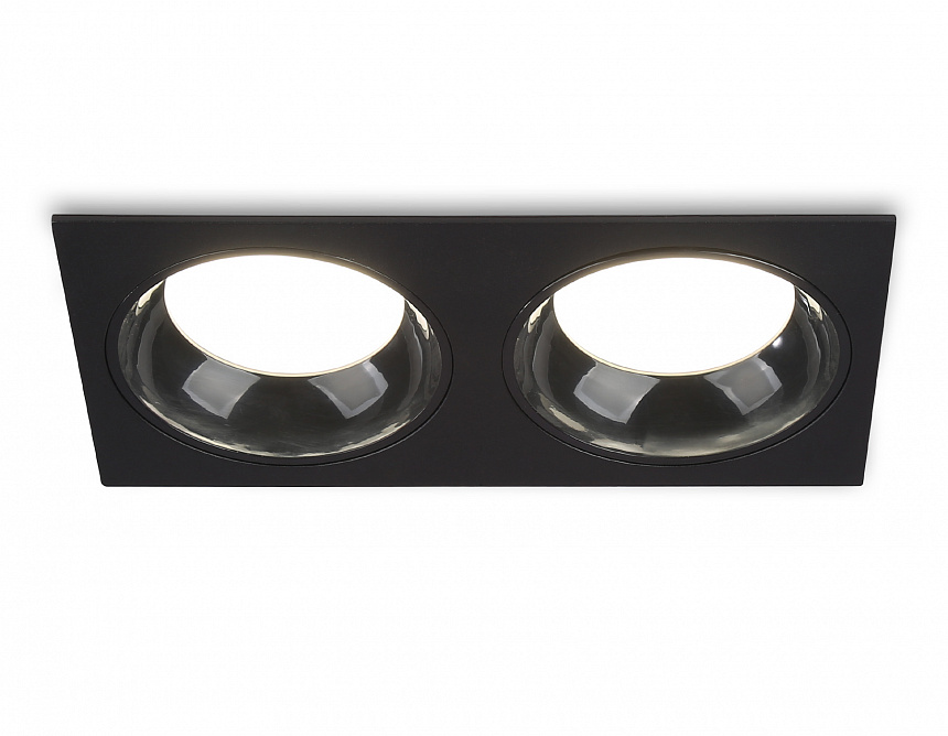 TN52344/2 SBK/GBK черный песок/черный глянец GX53 max 12W 220*115*25